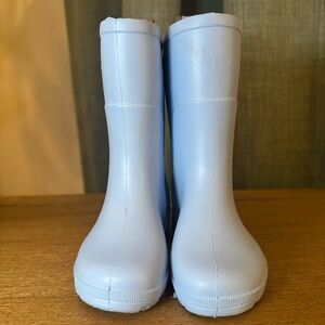 Totes Light Blue Rain Boot, Size 5-6
